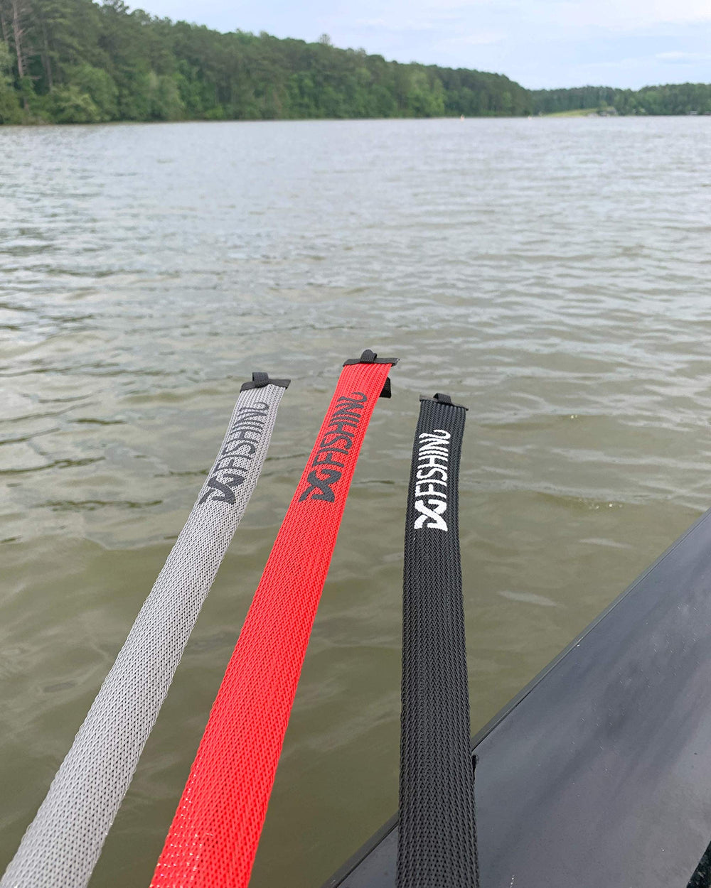 Rods protected and organized to prevent tangling