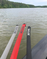 Rod sleeve in storage demonstrating tangle prevention