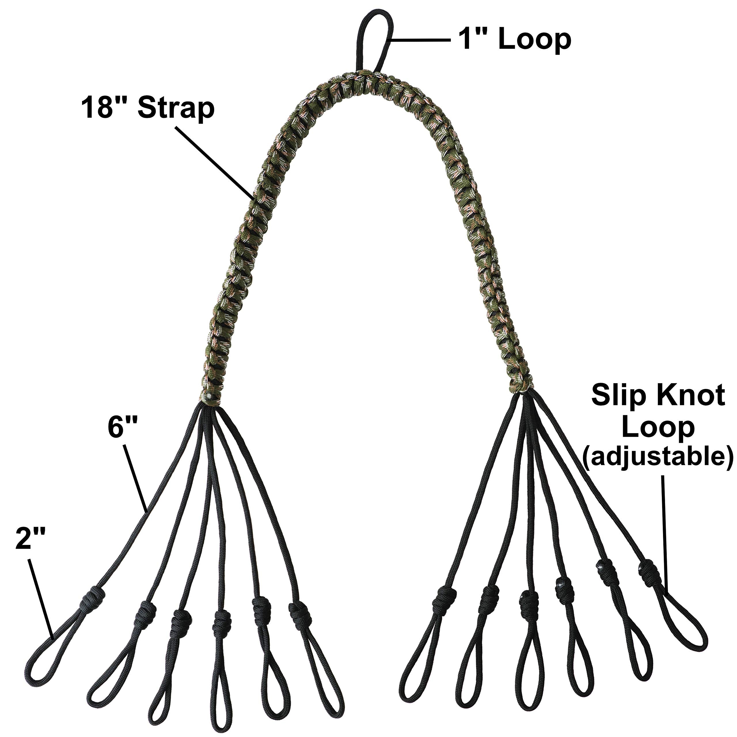 DynoGoods strap offers versatile carrying by strap or around the neck.