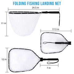 DYTesa floating net design helps retrieve the net quickly.