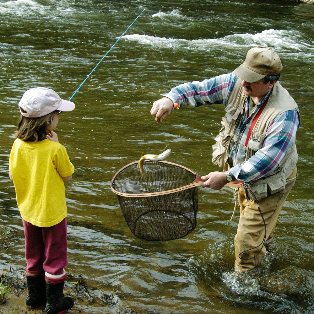 DYTesa gift-ready net for fly fishing enthusiasts