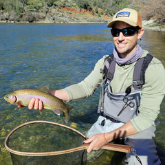 DYTesa landing net featuring soft mesh to protect fish