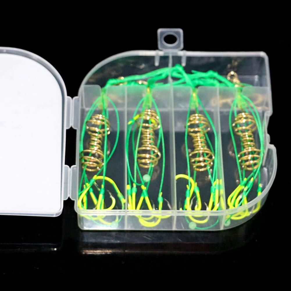 Pack contents: four sets of carp feeders in packaging