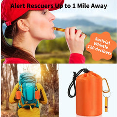 Dzronda waterproof sleeping bag keeps you dry during rain and wind.