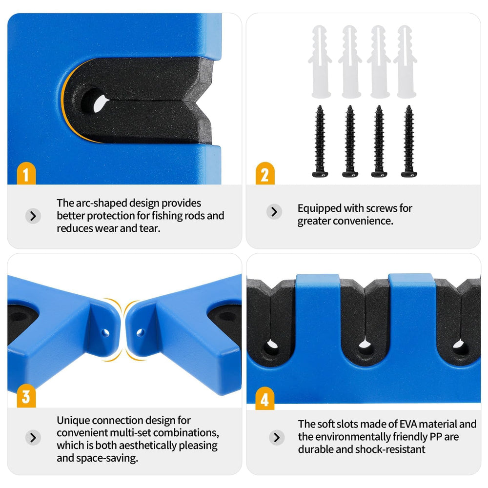Included mounting hardware for quick and easy installation.