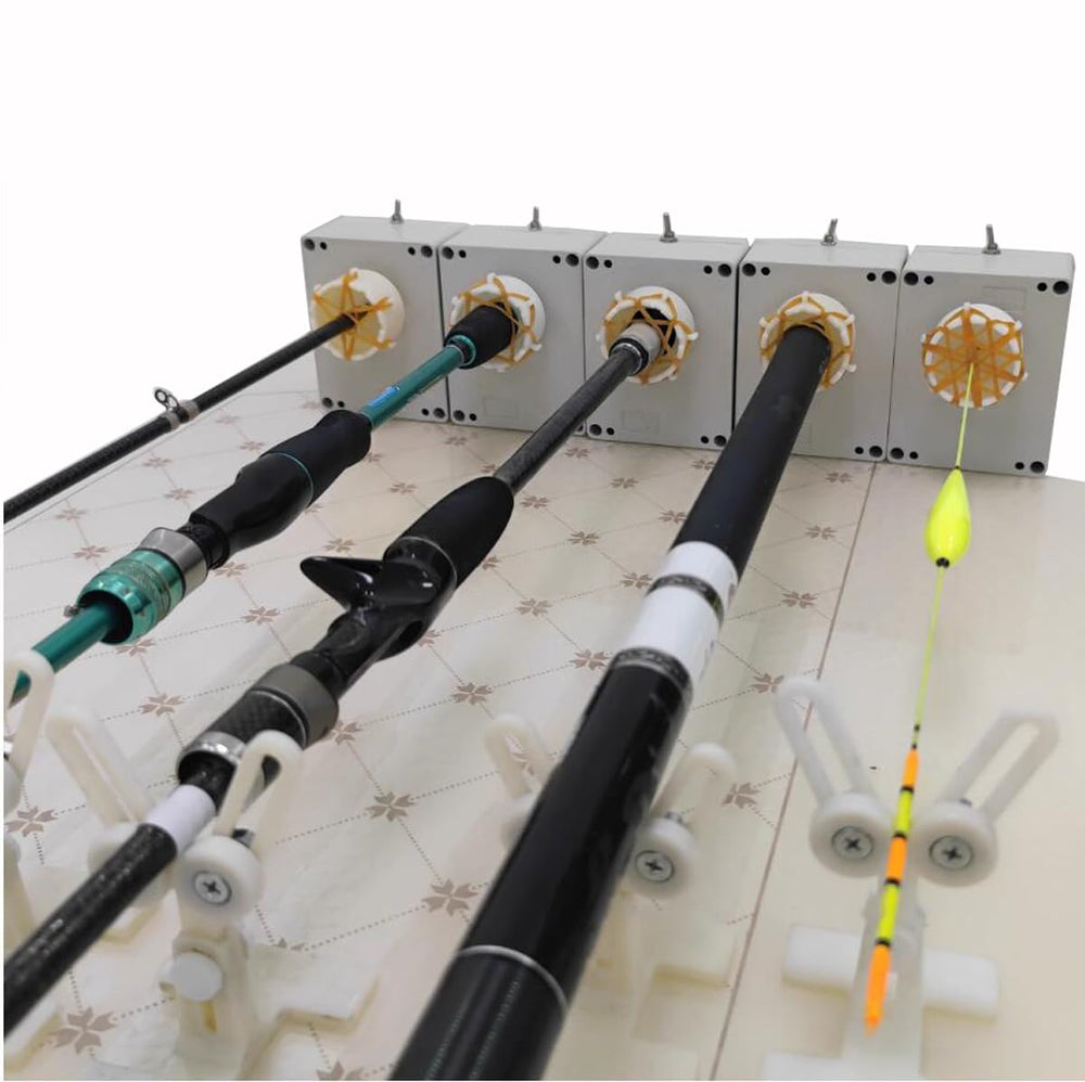 Close-up of front controls on drying system