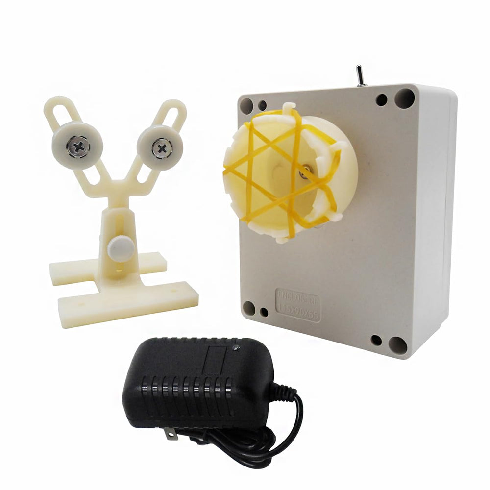 Front view of E-Found fishing rod drying system