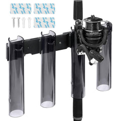 e-jades 4-Rack Fishing Rod Holders installed on a boat