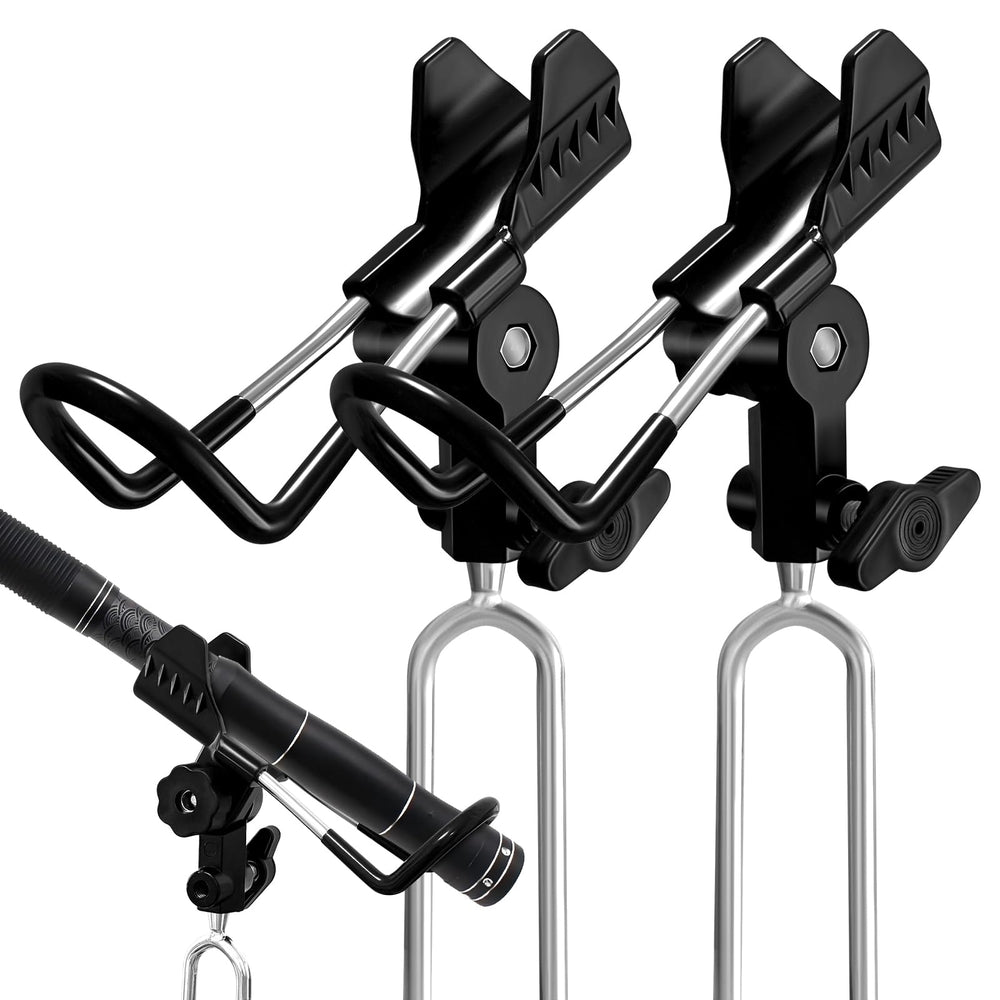 E-jades 360° adjustable bank fishing rod holder in aluminium