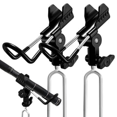 E-jades 360° adjustable bank fishing rod holder in aluminium