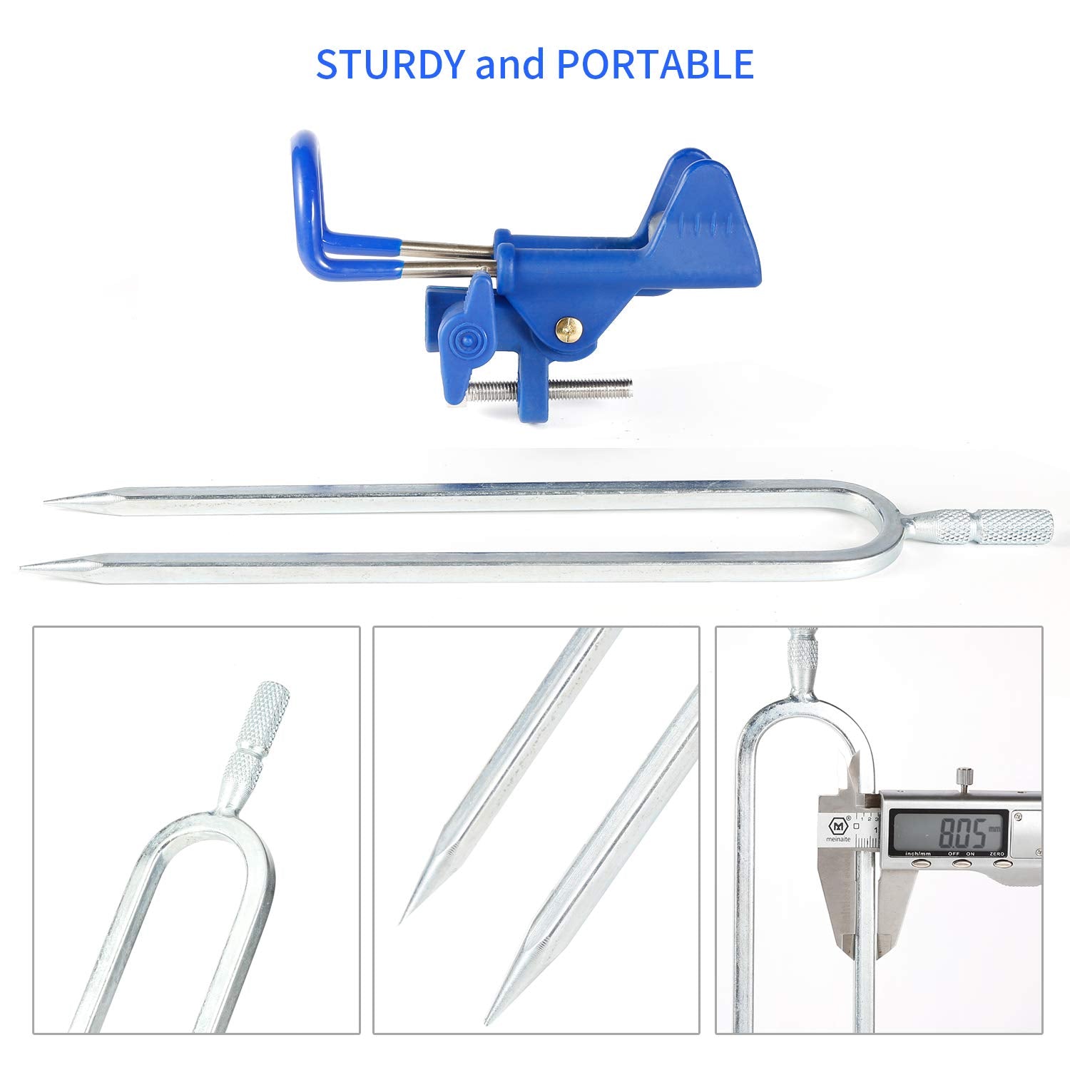 All-rod-type compatibility including spinning and casting rods