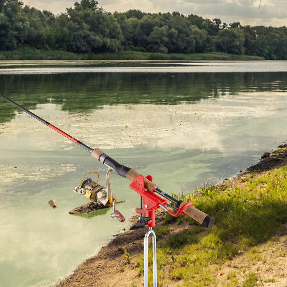 Portable bank fishing rod holder – ideal gift for men