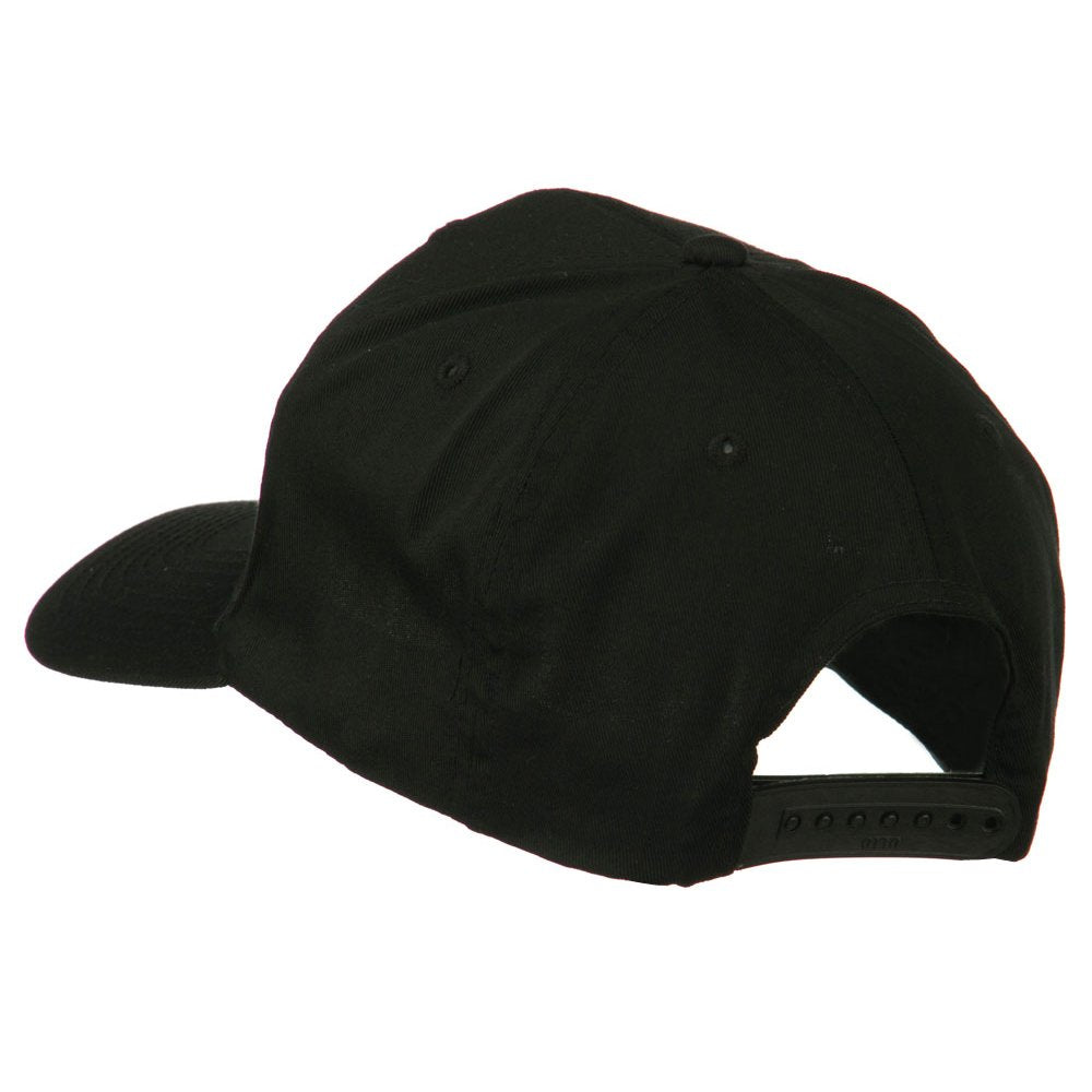 e4Hats.com 6-panel cotton-poly cap structure offers durable, breathable wear
