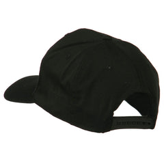 e4Hats.com 6-panel cotton-poly cap structure offers durable, breathable wear