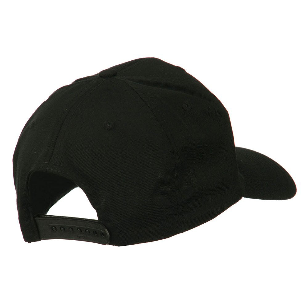 e4Hats.com Adjustable snap closure cap enables customizable fit for most heads