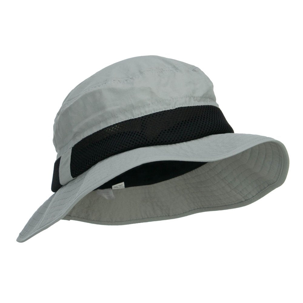 e4Hats.com Big Size Talson UV Bucket Hat brim view highlighting sun protection