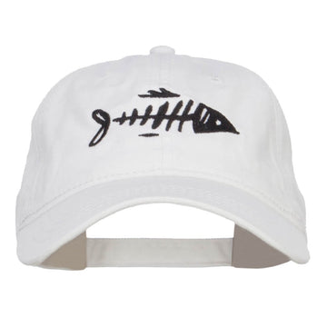 e4Hats Fish Bone embroidery front adds distinctive outdoor style.