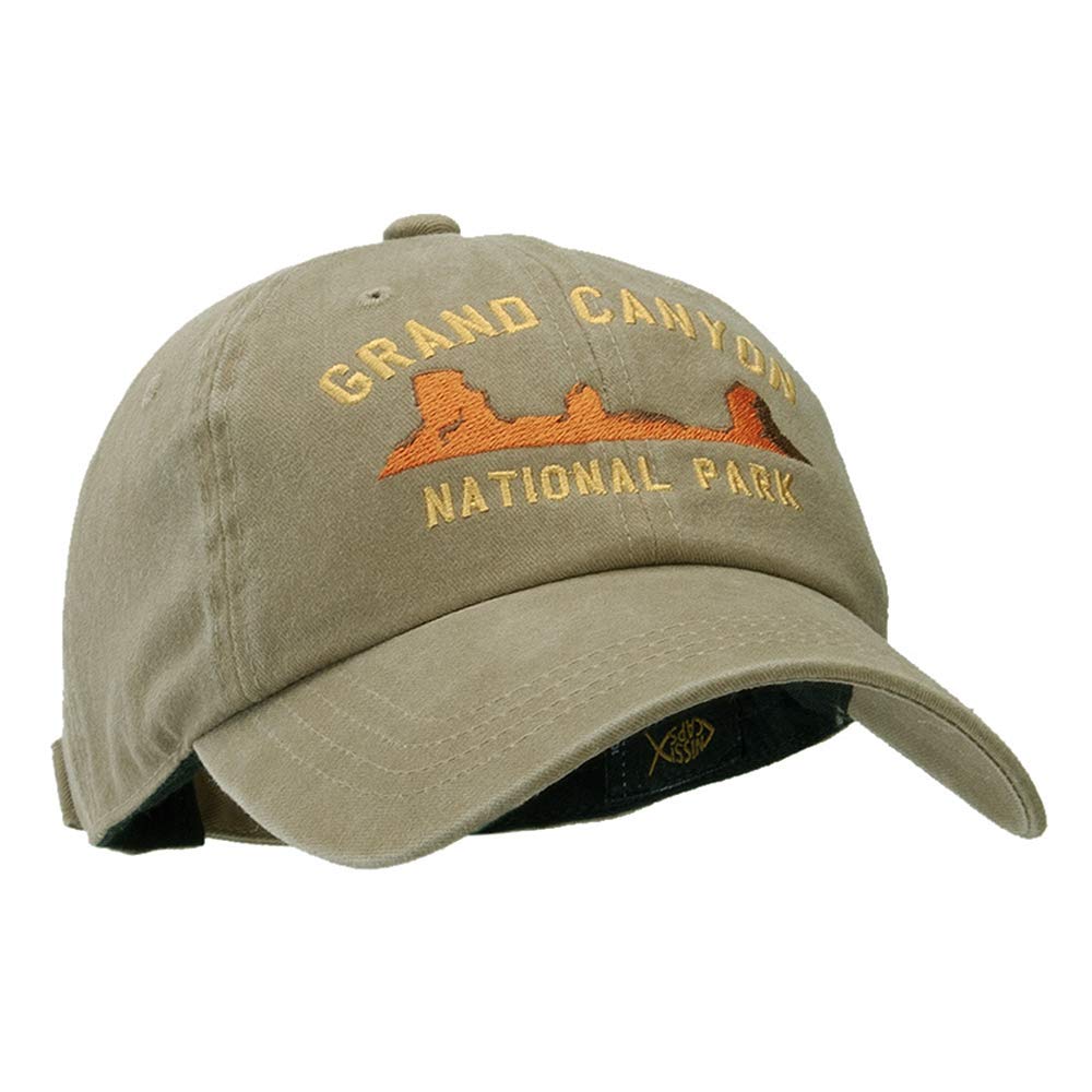 e4Hats Grand Canyon cap khaki color suits all-season outdoor gear.