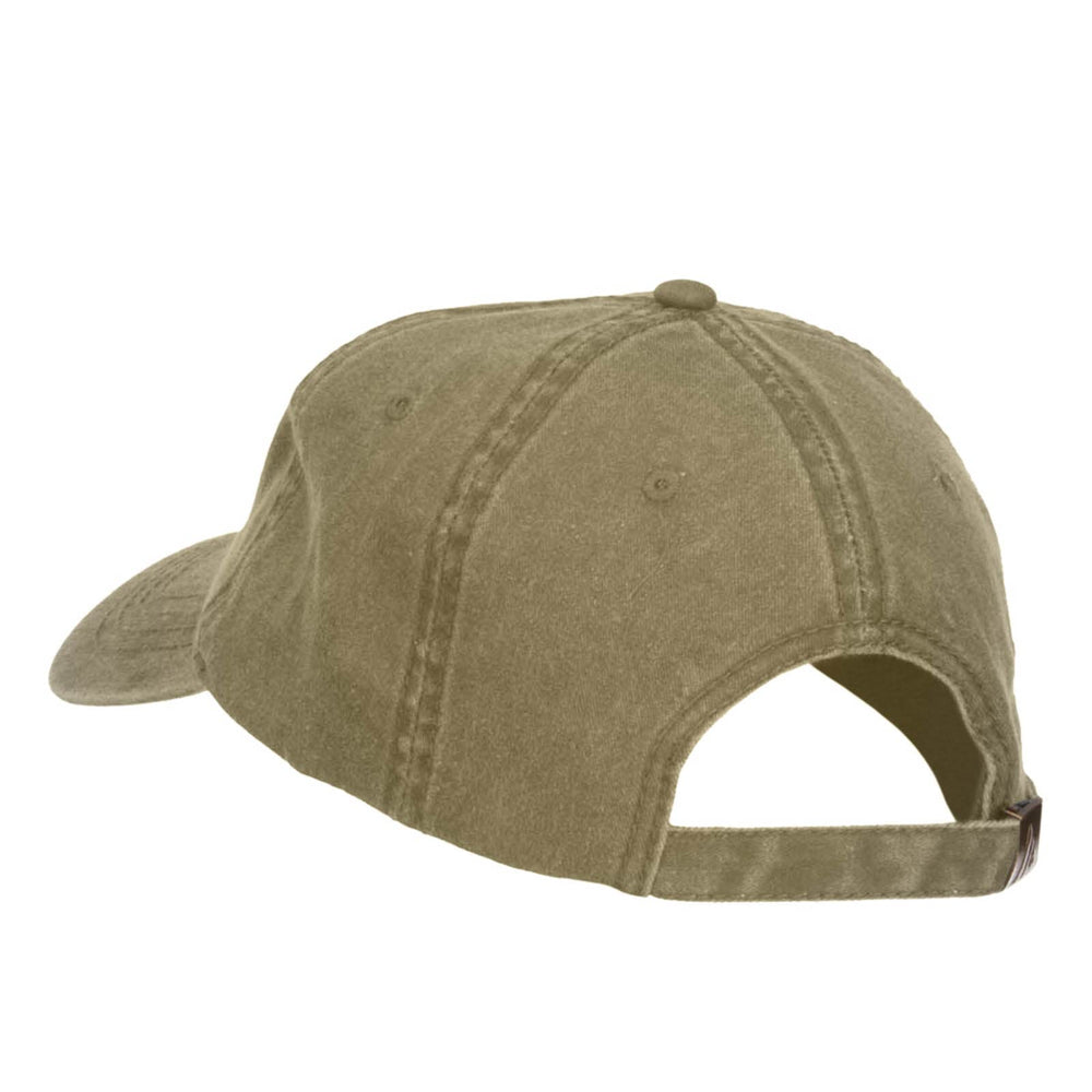 e4Hats khaki washed cap offers casual versatile daily wear