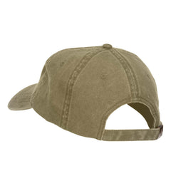 e4Hats khaki washed cap offers casual versatile daily wear