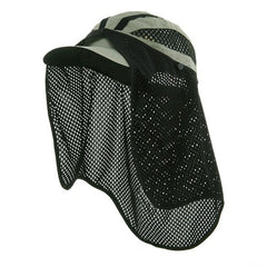e4Hats.com Talson UV Flap Cap front view with sun protection and ventilation