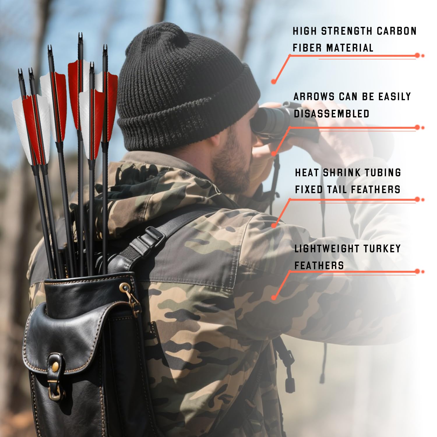 e5e10 archery practice setup image highlights durability and visibility