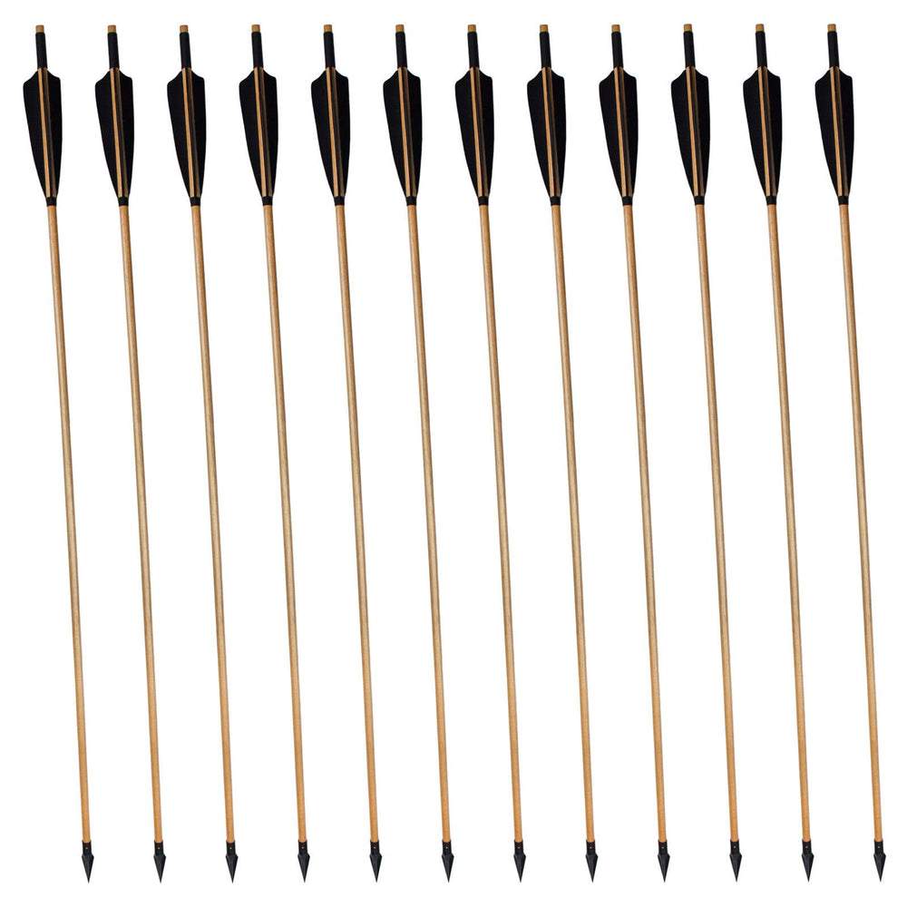 e5e10 85 cm length label image indicating compatibility with recurve and longbows.