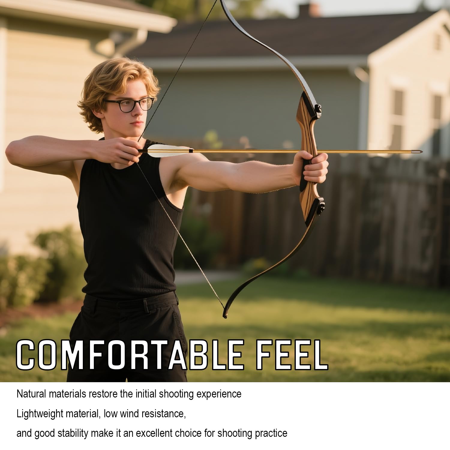 e5e10 arrows fit recurve bows with 40-60 lb draw weight for versatile practice.