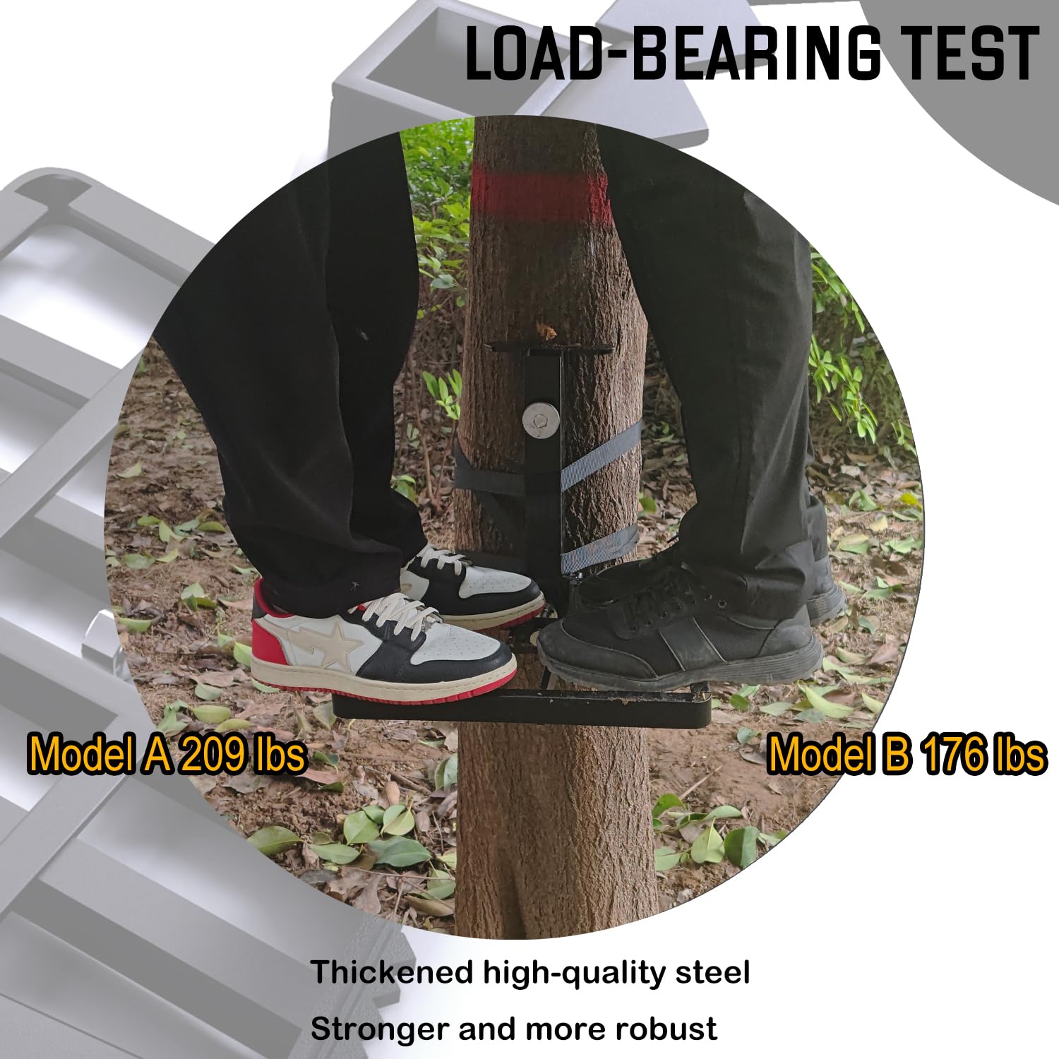 e5e10 carbon steel construction shows durability for rugged mobile hunts