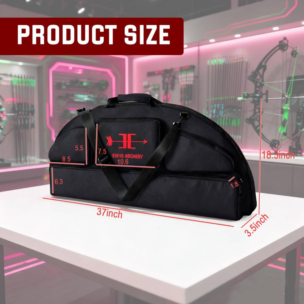 e5e10 bow case soft padded interior guards against scratches