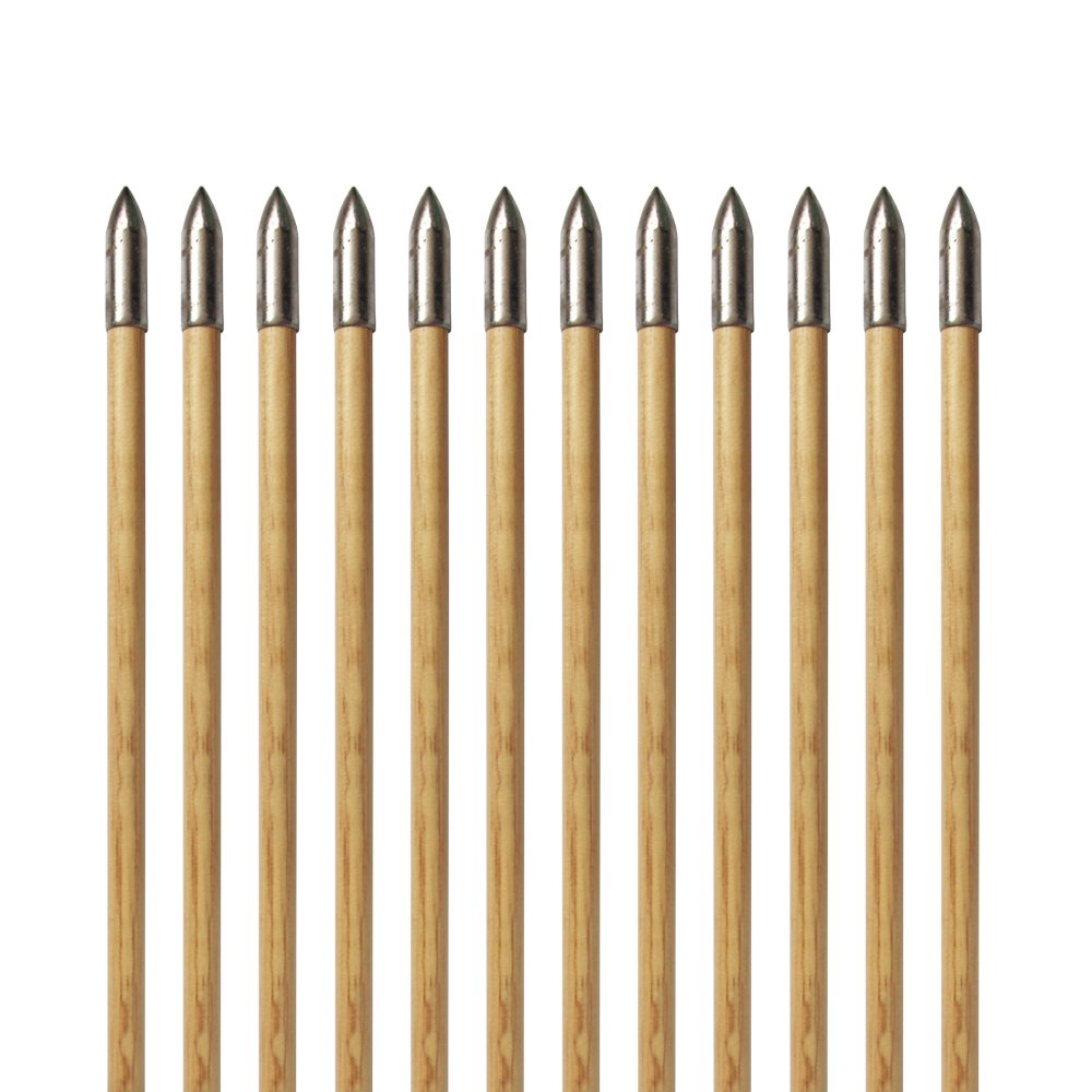 e5e10 handmade 33inch arrows suited for recurve and longbows.