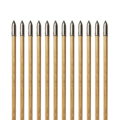 e5e10 handmade 33inch arrows suited for recurve and longbows.