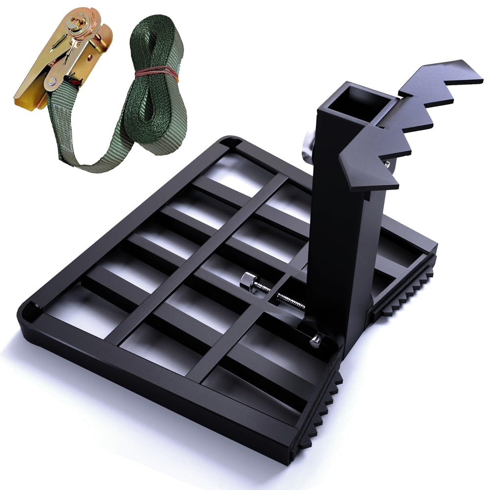 e5e10 hunting saddle platform with 15x13 inch standing area for stable 360-degree shooting
