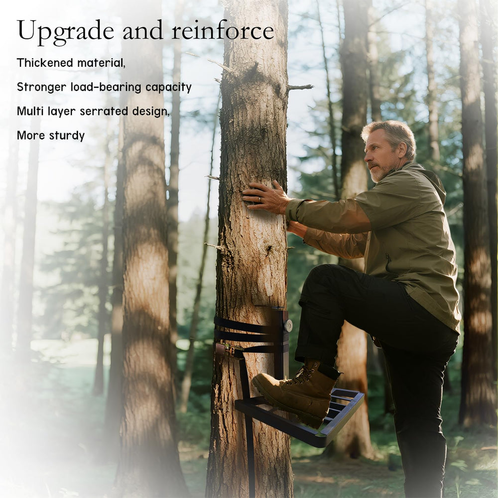 e5e10 tree-digger teeth grip into bark for secure hold