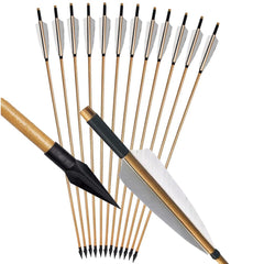 e5e10 turkey-feather fletching arrow ideal for beginner archery and stable flight.