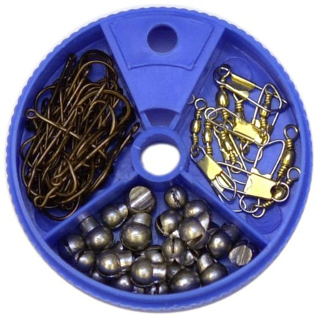 Eagle Claw 05010H-001 75-Piece Hook Swivel Sinker Assortment