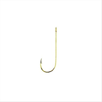 Eagle Claw 202-2 Aberdeen light wire non-offset hook for reliable bait presentation in freshwater angling