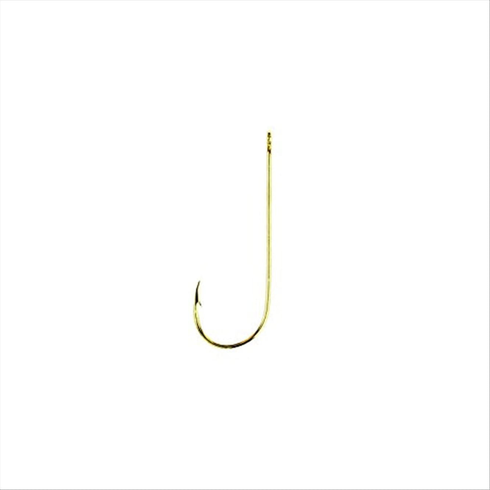 Eagle Claw 202-2 Aberdeen light wire non-offset hook for reliable bait presentation in freshwater angling