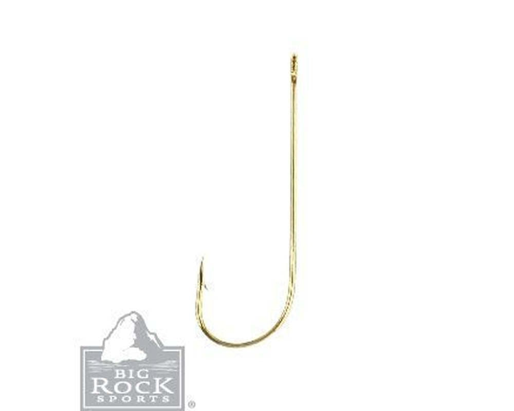 Eagle Claw 202EL-6 Aberdeen hook in light wire, ideal for finesse freshwater presentations.