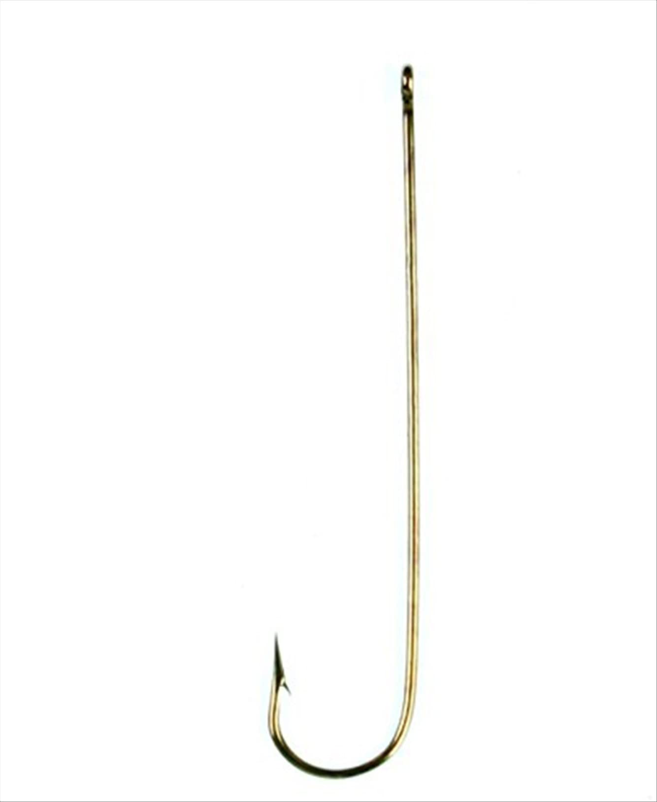 Eagle Claw 215A-4 Classic Hook with long shank for live bait presentations