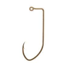 Eagle Claw Lil Nasty hook in bronze finish for reliable jigging and strong catches