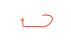 Eagle Claw 500R Red Pro V Lil Nasty sickle hooks provide strong holds for freshwater and saltwater fishing