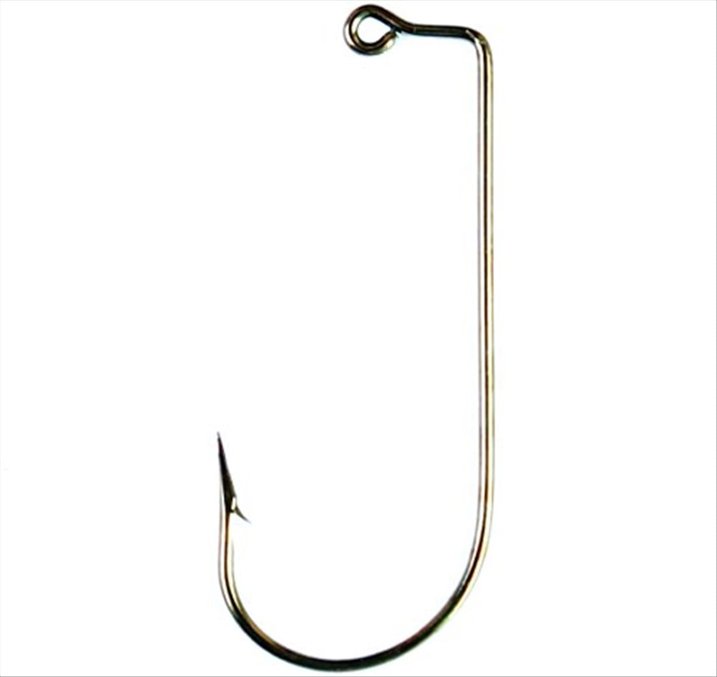 Eagle Claw 570-2 Classic Bronze Hooks with Aberdeen 90° Jig for versatile freshwater fishing