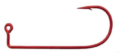 Eagle Claw 570R red hooks 200-pack in packaging for easy storage.