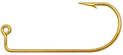 Eagle Claw 575 Gold Jig Hook Size 6 close-up for reliable multi-species use.