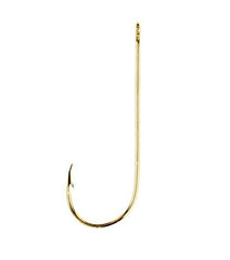 Eagle Claw 202EL-8 Aberdeen hook detail shot highlights light wire design for small bait rigs