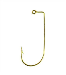 Eagle Claw Aberdeen 575-2 90 Degree Jig in gold finish for bottom jigging.