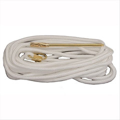 Eagle Claw 15 ft white braided nylon stringer keeping caught fish secure