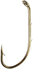 Eagle Claw bronze bait holder hooks in bulk, size 2/4/6, ready for rigging