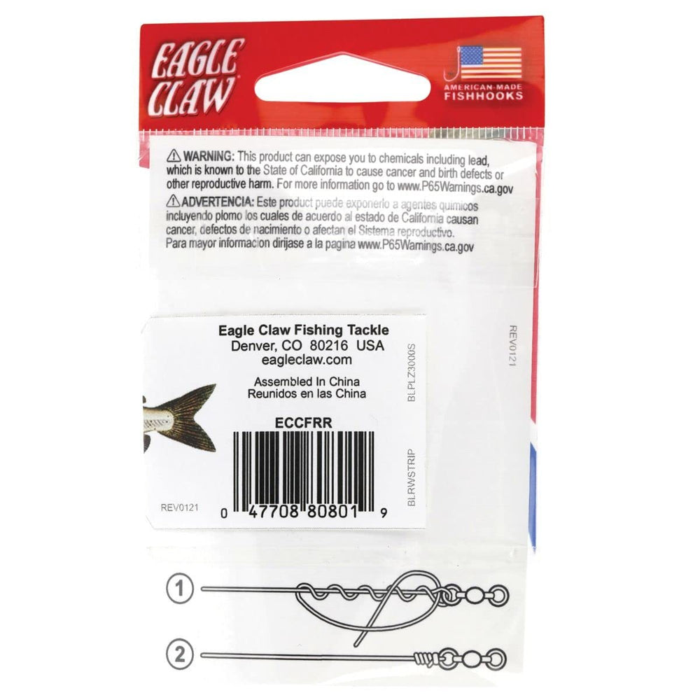 Eagle Claw Catfish Ready Rig 1 1/2 oz, fast setup for productive outings.